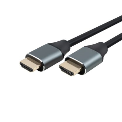 Cablu High Speed HDMI 2.0 Tellur, 4K, 18Gbps, tată-tată, Ethernet, aurit, 5m, negru 9