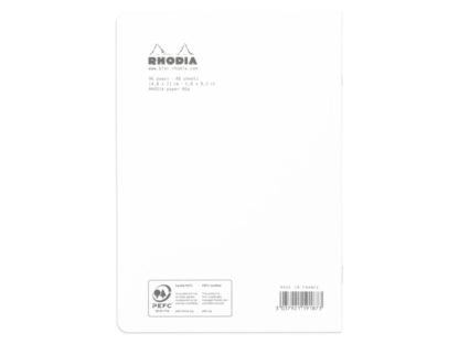 Caiet A5 capsat Rhodia spate