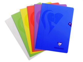 Caiet capsat A4, 48 file, Colecția Mimesys, Clairefontaine dictando