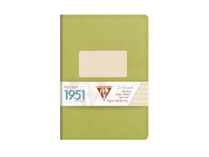 Caiet capsat A5, 48 file, Colecția 1951, Clairefontaine verde