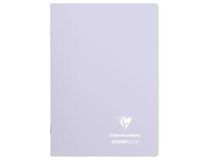 Caiet capsat A5, 48 file, Colecția 1951, Koverbook, Clairefontaine Lilac