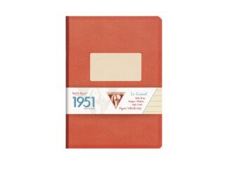Caiet capsat A5, 96 file, Colecția 1951, Clairefontaine roșu