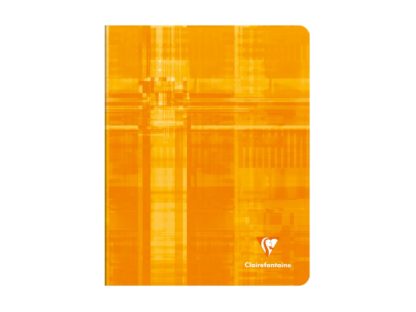 Caiet capsat A5+, Clairefontaine portocaliu