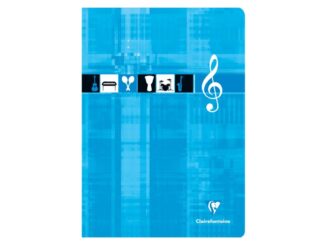 Caiet Clairefontaine Muzică blue