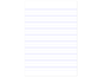 Caiet muzică A4 capsat, 24 file, 10 portative, Metric, Clairefontaine - imagine 3