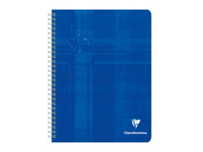Caiet cu spiră, Clairefontaine albastru