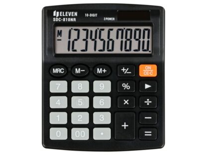 Calculator de birou 10 digiți, 124 x 102 x 25 mm, Eleven SDC-810NR 1