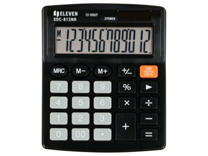 Calculator de birou 12 digiți, 124 x 102 x 25 mm, Eleven SDC-812NR 1
