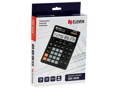Calculator de birou 14 digiți, 199 x 153 x 31 mm, Eleven SDC-554S 5