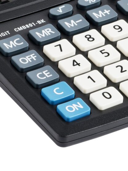 Calculator de birou 8 digiți, 137 x 102 x 31 mm, Eleven CMB801-BK 3