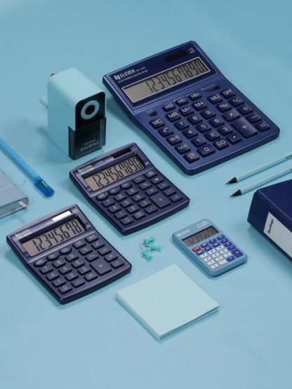 Calculator de birou 8 digiți , 120 x 105 x 21 mm, Eleven SDC-805 albastru 4