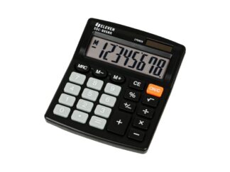Calculator de birou 8 digiți, 120 x 105 x 21 mm, Eleven SDC-805NR