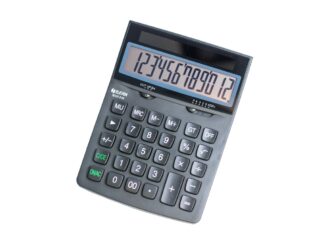Calculator de birou ECO 12 digiți, 126 x 174,3 x 35,3 mm, Eleven ECO 310