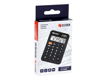 Calculator de buzunar 8 digiți, 98 x 62 x 10 mm, Eleven LC-210NR 5