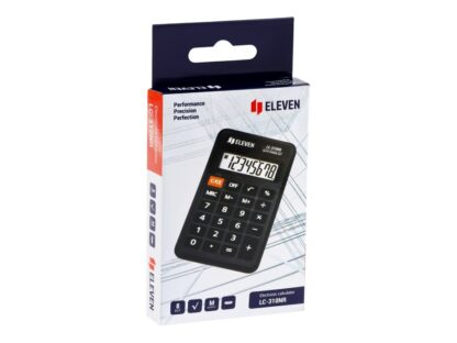 Calculator de buzunar 8 digiți, 114 x 69 x 14 mm, Eleven LC-310NR 5