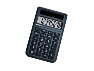 Calculator de buzunar ECO 8 digiți, 60 x 97,5 x 11,5 mm, Eleven ECO 110