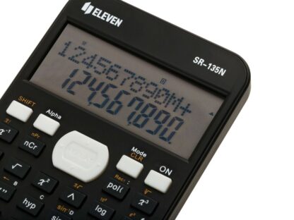 Calculator științific 12 digiți, 75.5 x 148 x 13 mm, Eleven SR-135N 3