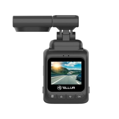 Cameră auto Tellur Dash Patrol DC2, FullHD 1080P, GPS, Black 2