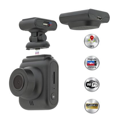 Cameră auto Tellur Dash Patrol DC2, FullHD 1080P, GPS, Black 3