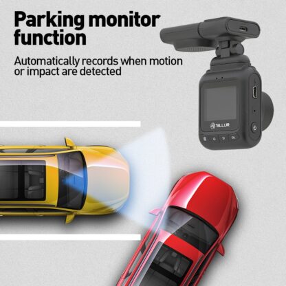 Cameră auto Tellur Dash Patrol DC2, FullHD 1080P, GPS, Black 7