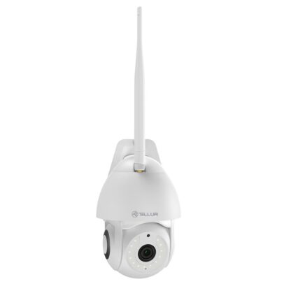 Cameră exterior WiFi Tellur Smart, 3MP, UltraHD, Autotracking, PTZ, Alb 2