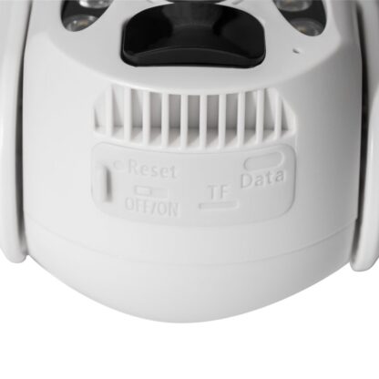 Cameră solară WiFi Tellur Smart, P&T, 3MP, 2K UltraHD, PIR, panou solar 20W, Alb 11
