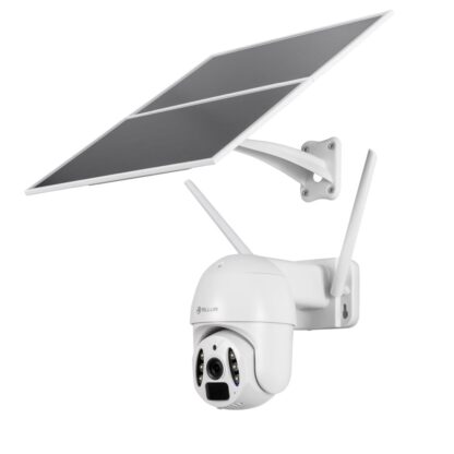 Cameră solară WiFi Tellur Smart, P&T, 3MP, 2K UltraHD, PIR, panou solar 20W, Alb 9