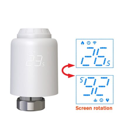 Cap termostatic WiFi Tellur Smart, RVSH1, LED, Alb 7