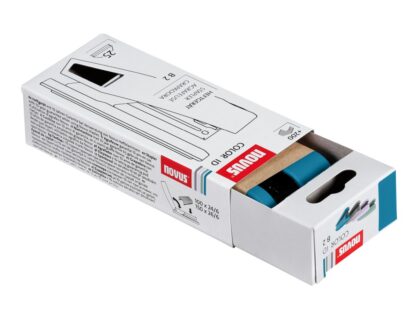 Capsator Novus B2 Color ID 2.0, 25 file albastru petrol cutie