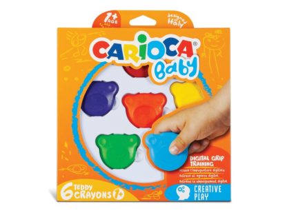 Carioca Baby 1+ creioane cerate Teddy cutie