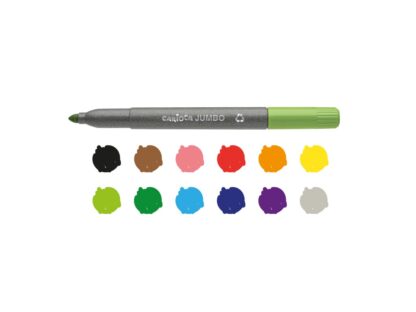 Carioca Jumbo EcoFamily 12/set culori