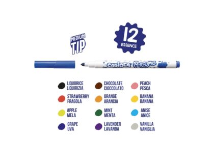 Carioca parfumată 12 clulori