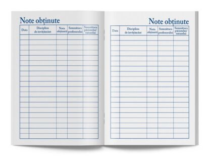 Carnet de elev pentru clasele V-VIII 5