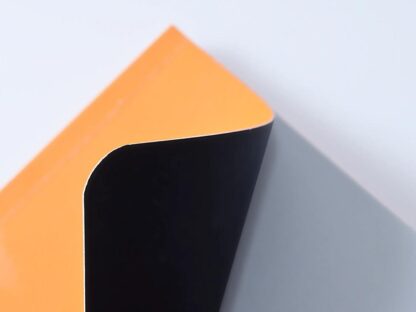 Carnet nedatat A5+, 16 x 21 cm, 60 file, Rhodia Unlimited, orange 3