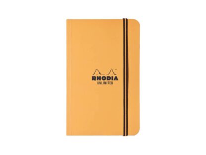 Carnet nedatat A5+, Rhodia Unlimited orange