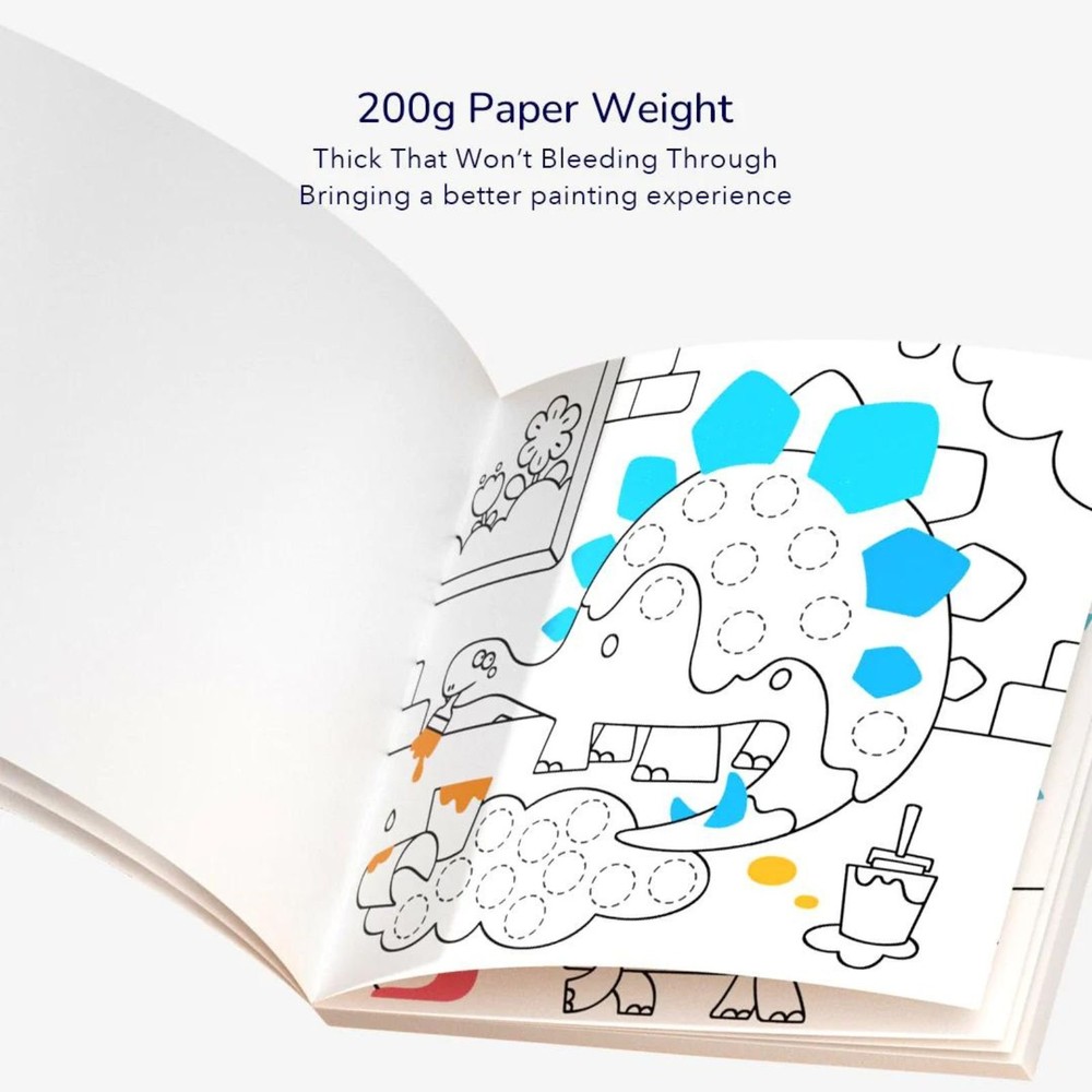 Carte de colorat pentru activități Do a Dot, pentru copii de 2 ani, avansat 2