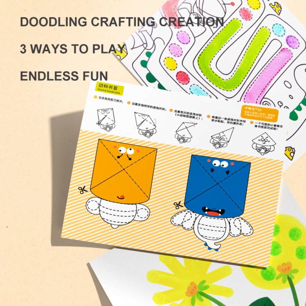 Carte de colorat pentru activități Do a Dot, pentru copii de 2 ani, avansat 7