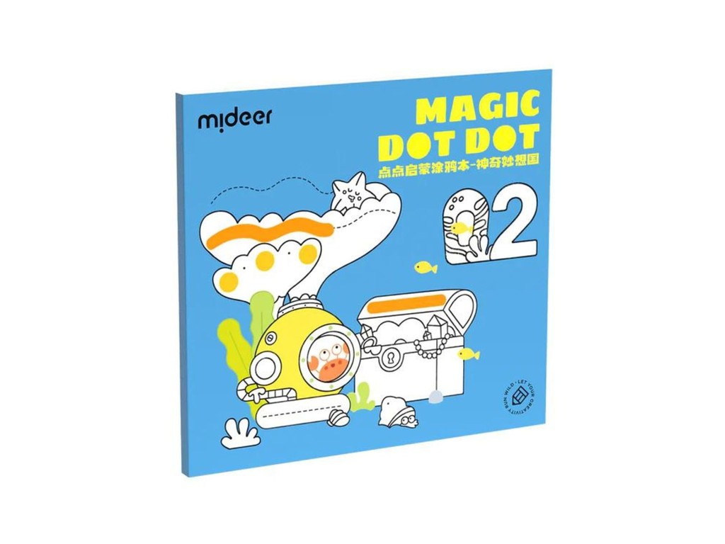 Carte de colorat pentru activități Do a Dot, pentru copii de 2 ani, avansat