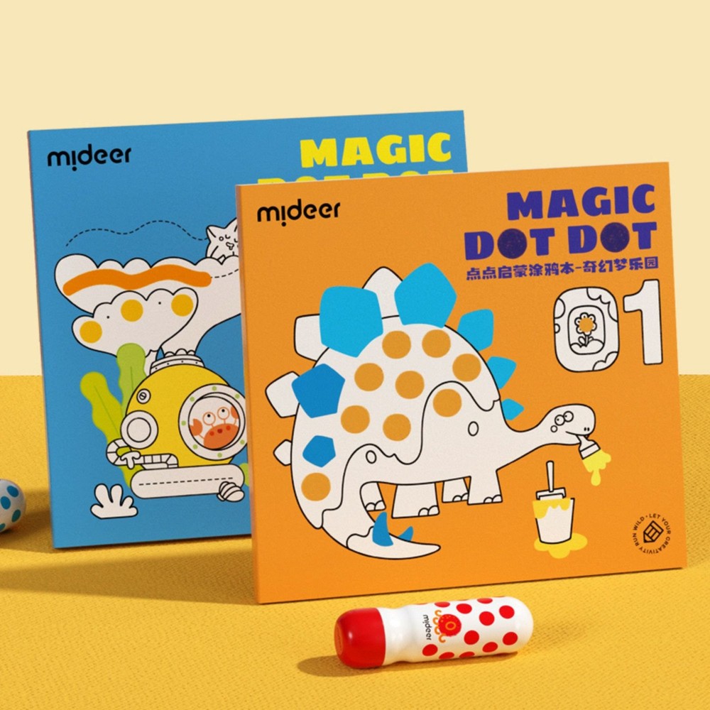 Carte de colorat pentru activități Do a Dot, pentru copii de 2 ani, începător 6