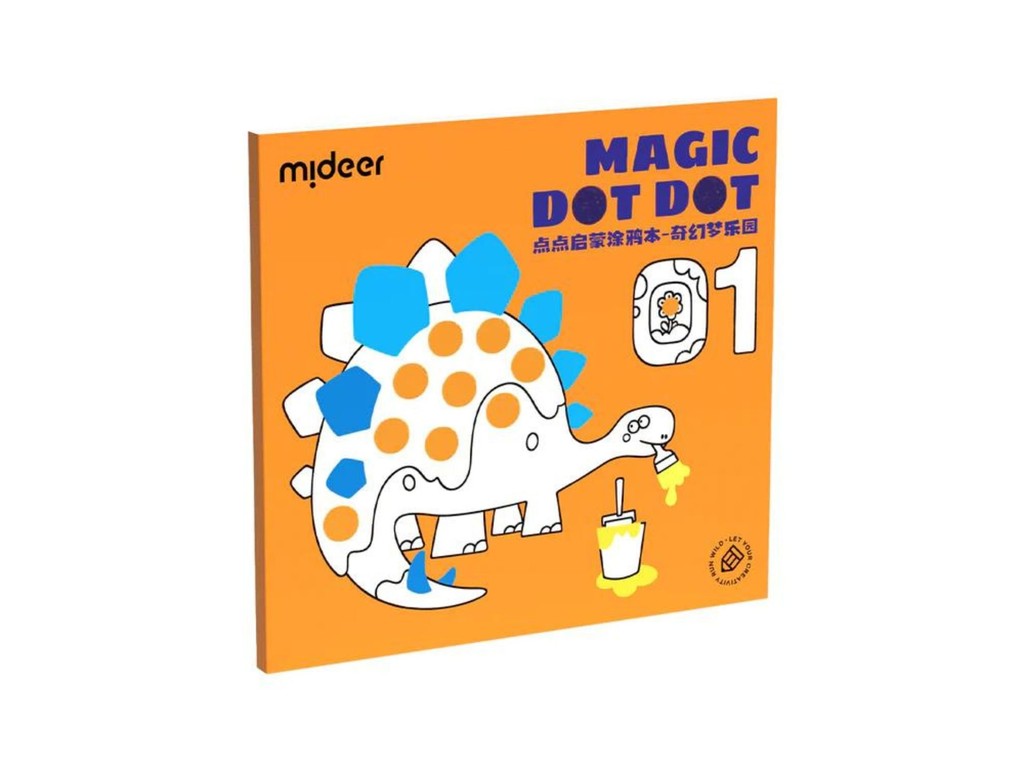 Carte de colorat pentru activități Do a Dot, pentru copii de 2 ani, începător