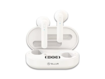 Căști Bluetooth Tellur Flip True Wireless, alb 2
