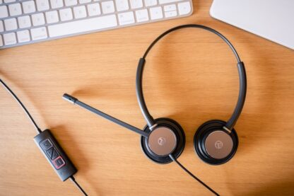 Căști cu fir call center Tellur Voice 320, binaural, USB, negru 6