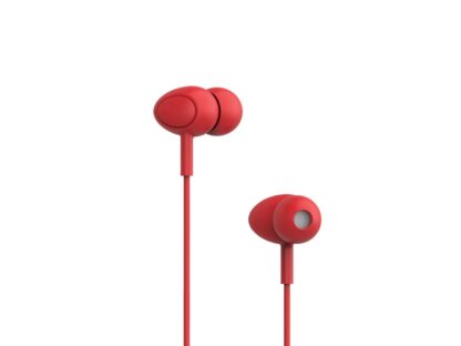 Căști in-ear cu fir Tellur Basic Gamma, microfon, roșu 2