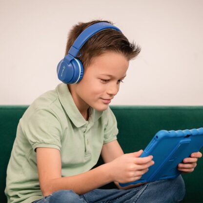 Căști Over-Ear Bluetooth Tellur Buddy, albastru 4