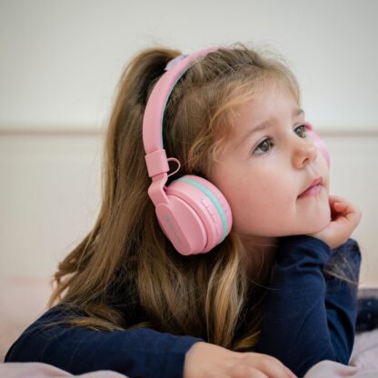 Căști Over-Ear Bluetooth Tellur Buddy, roz 5