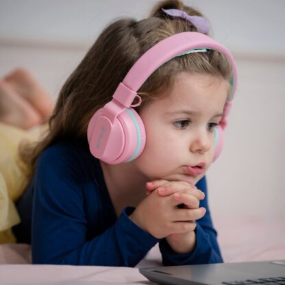 Căști Over-Ear Bluetooth Tellur Buddy, roz 6