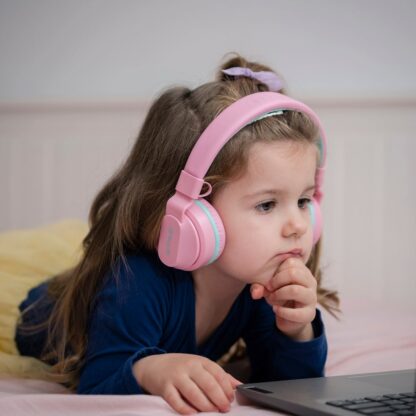 Căști Over-Ear Bluetooth Tellur Buddy, roz 7