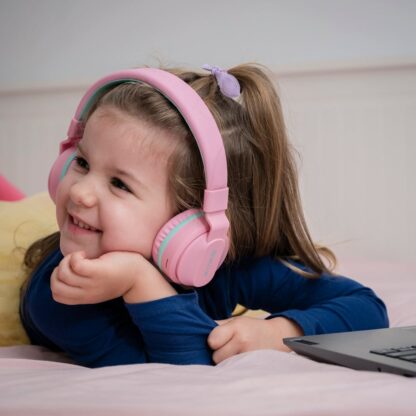 Căști Over-Ear Bluetooth Tellur Buddy, roz 8