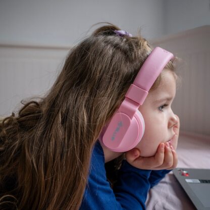 Căști Over-Ear Bluetooth Tellur Buddy, roz 9