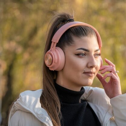 Căști Over-ear Bluetooth Tellur Feel, roz 10